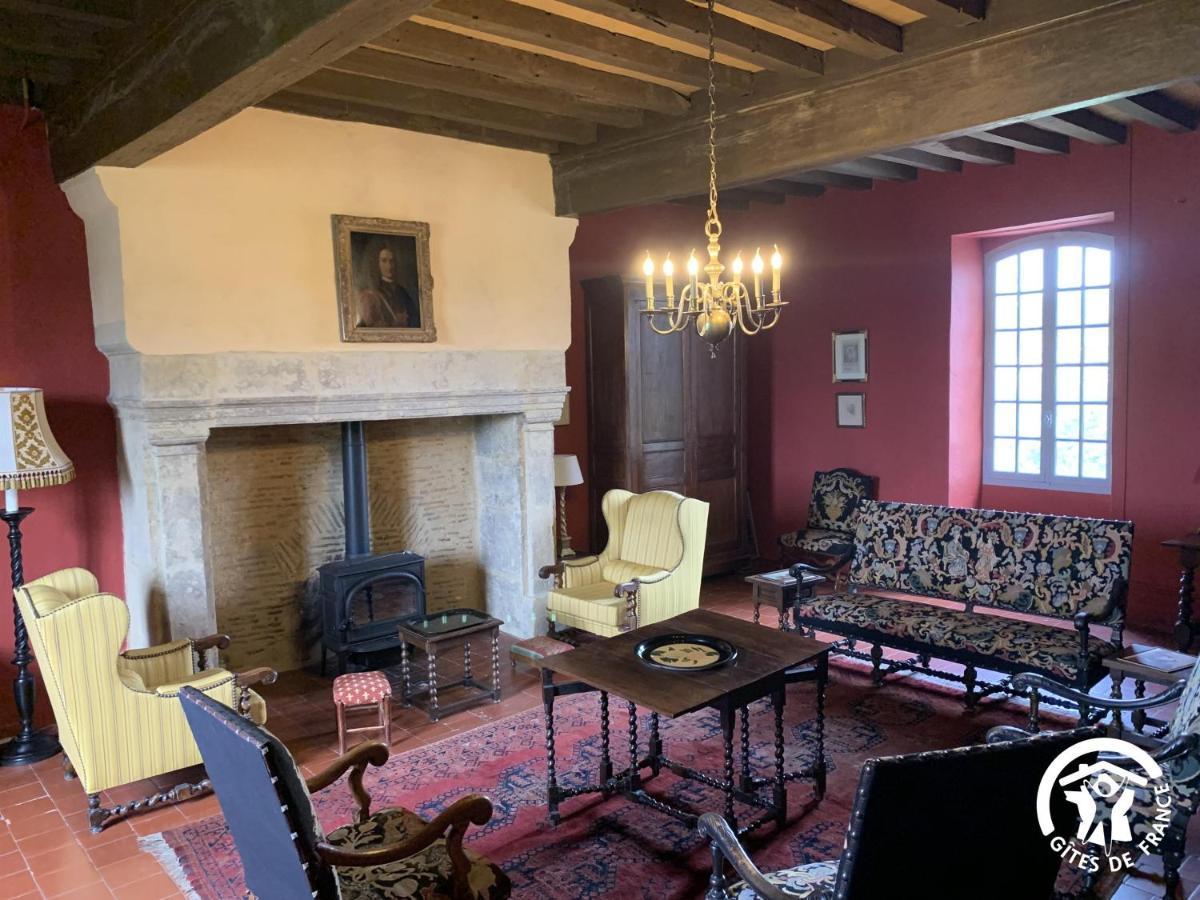 Bed and Breakfast Chateau De Gardes Castin Exteriér fotografie